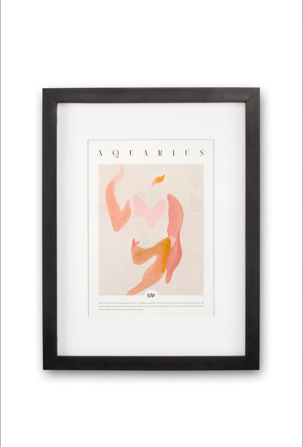 Aquarius - Astro Art Print