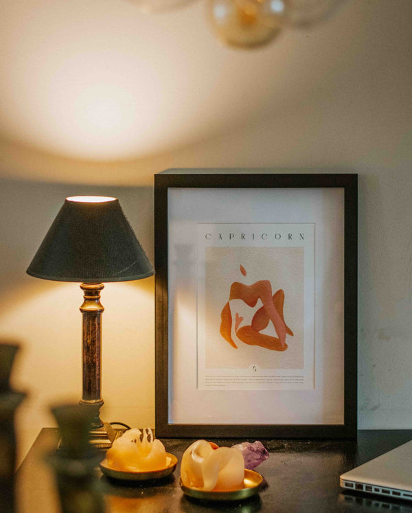 capricorn  - Astro Art Print
