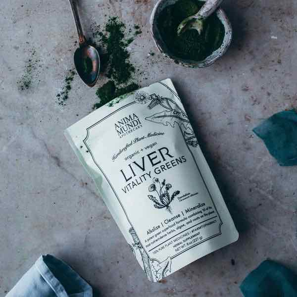 Anima Mundi Liver Vitality | Organic Green Detox