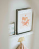 pisces lijst met schaduwen op muurwand