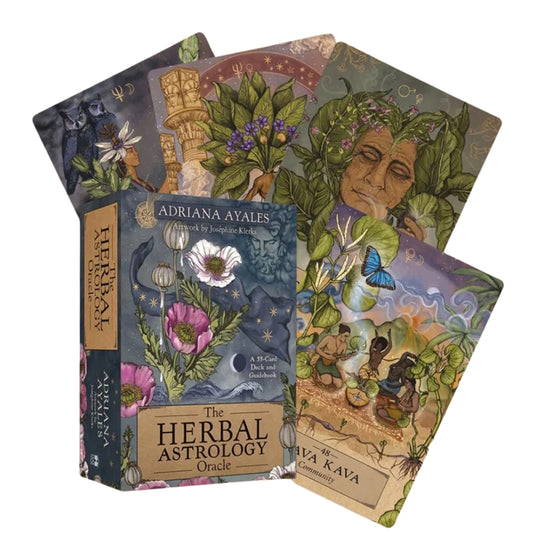 Herbal Astrology Oracle | A 55 Card Deck and Guidebook