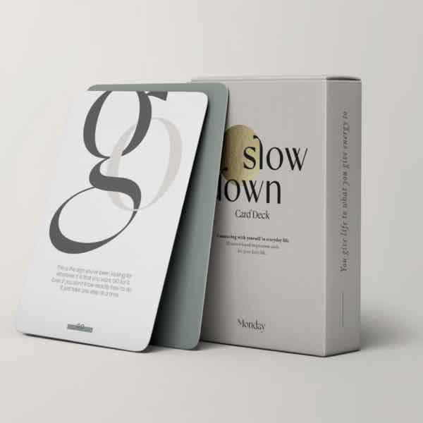 Slow Down Card Deck